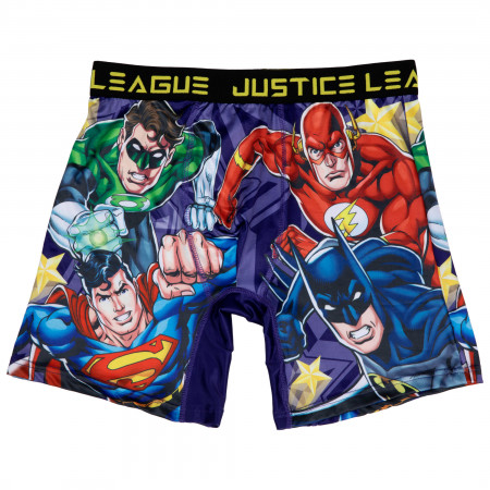 DC Comics Justice League Super-Heroes Boxer Briefs